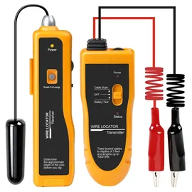 KOLSOL F02 Erdkabel Suchgerät mit Kopfhörer, Kabeltester für Zaunkabel