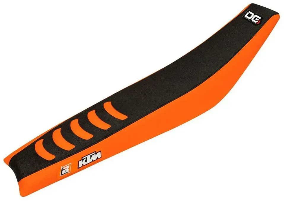 Blackbird Racing Double Grip 3 Ktm Sxf 1511h Sitzbezug - Black / Orange - One Size