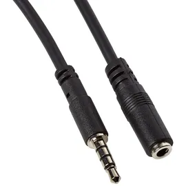 Startech 3,5mm Klinkenverlängerungskabel 3,5mm Klinken-Stecker / 3,5mm Klinken-Buchse 2,00m (MUHSMF2M)