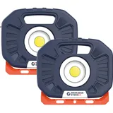WS24 2x Akku LED-Baustrahler 2.500 Lumen (COB) 25 W - Ws24-100119