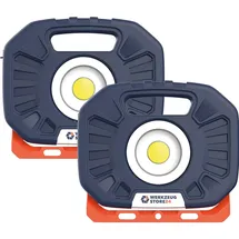 WS24 2x Akku LED-Baustrahler 2.500 Lumen (COB) 25 W - Ws24-100119
