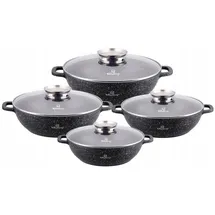 klönberg Topf-Set 6-tlg. 1 x 1,7 L + 1 x 2,6 L + 1 x 3,9 L + 1 x 4,8 L