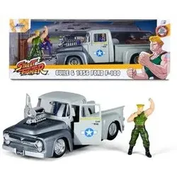 JADA TOYS 253255057 1:24 Street Fighter 1956 Ford Pickup