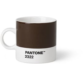 Pantone Porzellan-Esprossotasse Espressotasse, Brown 2322, 120 ml