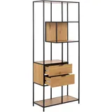 Actona Seaford Regal 77 x 35 x 185 cm Braun