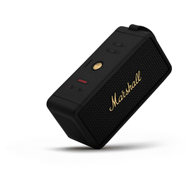 Marshall Middleton Bluetooth Lautsprecher, Black & Brass, Wasserfest