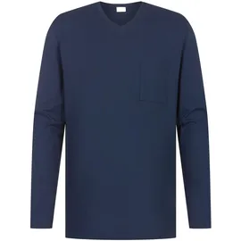 MEY Schlafanzug Straight Blau L