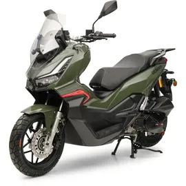 Burnout Motorroller Desert 125ccm ADV Grün