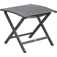 LC Garden Unicamo Hocker Aluminium/Textilene klappbar - Schwarz