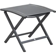 LC Garden Unicamo Hocker Aluminium/Textilene klappbar - Schwarz