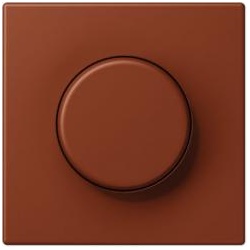 Abdeckung für Drehdimmer (terre sienne brûlée 59)