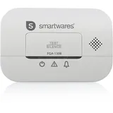 smartwares FGA-13081 Weiß Inklusive 3 Jahres Batterie