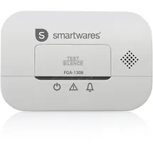 smartwares FGA-13081 Weiß Inklusive 3 Jahres Batterie