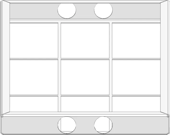 Ersatzteil Rahmen Filter vorn gr von Stiebel Eltron - 292077