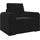 vidaXL Schlafsofa Schwarz 98x71x83 cm Velvet