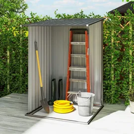 Outsunny Gerätehaus 1 x 1,03 m Braun