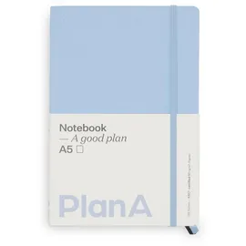 Thalia Notizbuch A5 Softcover French Blue Blanko Blau