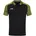 Poloshirt Kinder schwarz/soft yellow 152