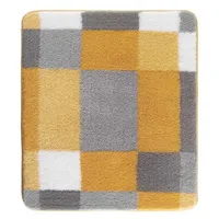 KLEINE WOLKE Badematte EDGE Gelb 50 x 60 cm