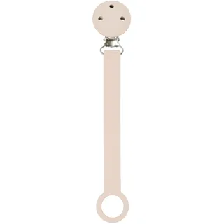Nattou Pacifier Clip with Universal Holder Silicone, 21 cm, Beige