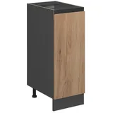 Vicco Apothekerunterschrank Küchenschrank Küchenmöbel R-Line, 30 cm J-Shape, ohne Arbeitsplatte