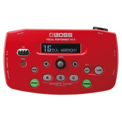 Boss VE-5 Vocal Performer Rot