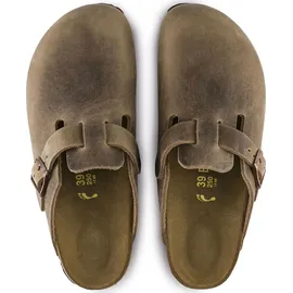 Birkenstock Boston Nubukleder geölt tabacco brown 45