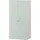 [en.casa] Kinderkleiderschrank Sandnes 123 x 60 x 40 cm MDF weiß/mintgrün