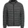 Blend Leichte Steppjacke Wattierte Übergangsjacke Stretchbund mit Kapuze Größe: S - Grau - S