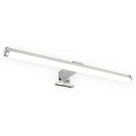Briloner - LED Spiegelleuchte Spiegellampe Chromfarbend 6 Watt, IP23