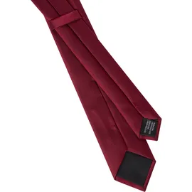 MAN'S WORLD Krawatte in dunkel bordeaux & Gr.: onesize