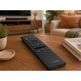 azurano Ersatz für Samsung BN59-01385B, BN59-01385A, TM2280E - USB-C, Eco Solar & Sprachfunktion - GQ43QN90 GQ43QN92 GQ43QN93 GQ43QN... - Schwarz