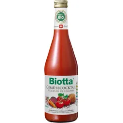 BIOTTA GEMÜSE COCKTAIL Direkts.m.Meersalz+Kräut. 500 ml