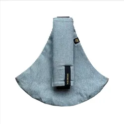 Wildride Kindertrage Stripe (Hüfttrage), Farbe: Indigo Stripe