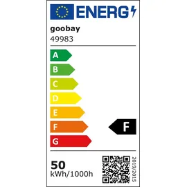 goobay LED-Baustrahler mit Standfuß, 50 W