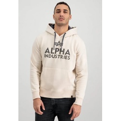 Alpha Industries Hoodie Alpha Industries Men – Hoodies Foam Print Hoody weiß MOTTO