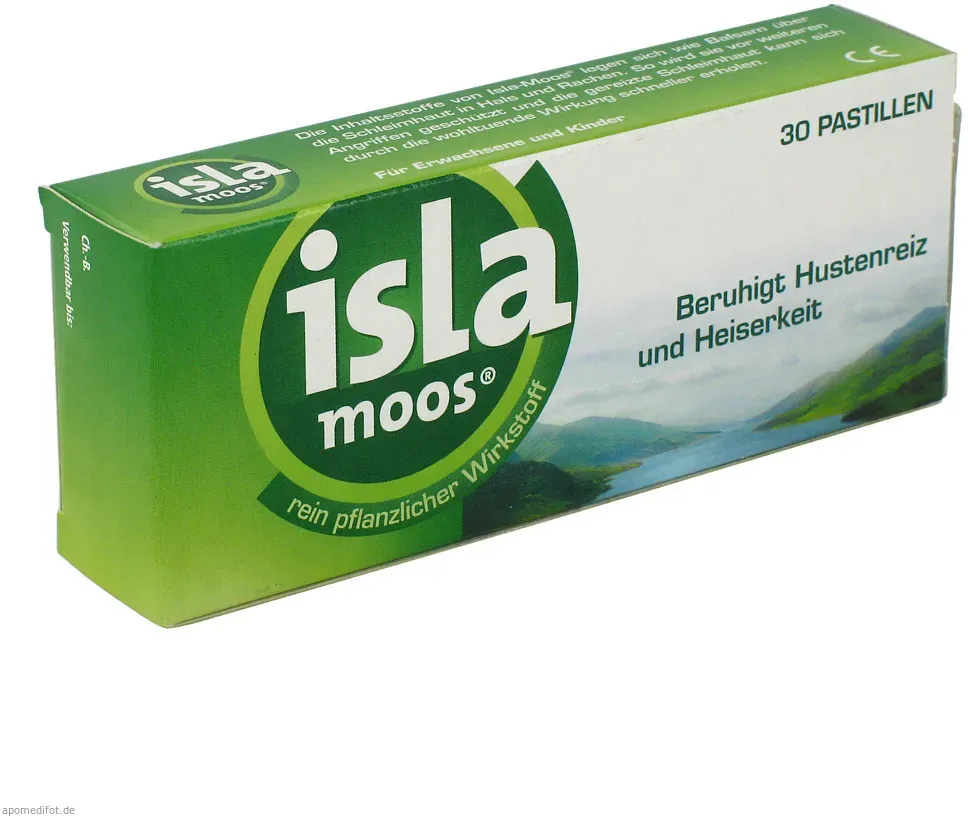 Isla Moos Pastillen 30 St