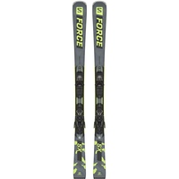 SALOMON E S/FORCE SX + M10 GW L80 - Uni., castelrock/past. neon lime/black (150 cm)