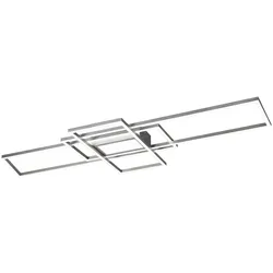 Rabalux 6869 LED-Deckenleuchte Thalita 1x54W | 4200lm | 3000-6500K - Memoryfunktion, dimmbar, Nachtmodus, Fernbedienung, einstellbare Lichttemperatur, chrom