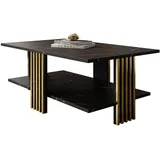 lookway Saphira Gold Schwarz Marmor 100 x 40 x 60 cm