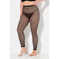Ulla Popken Strumpfhose in schwarz | 50-52