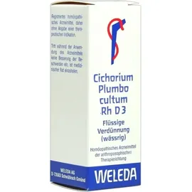 Weleda Cichorium Plumbo Cultum Rh D 3 Dilution