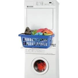 xavax Zwischenbaurahmen für Waschmaschine und Trockner mit Auszug als Ablage