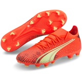 Puma Herren Ultra Match FG/AG fiery coral/fizzy light/puma black 46.5