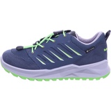 Lowa Kinder Multifunktionsschuhe Axos GTX Lo STAHLBLAU/LIMONE, 35