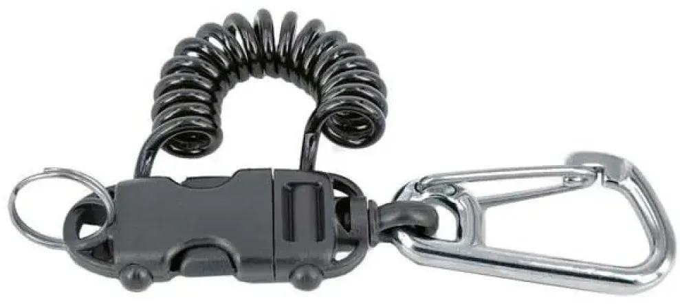 Best Divers Smart Coil Strong Roccia Verlängerung - Silver - One Size