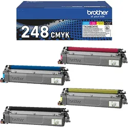 BROTHER TN-248VAL Value Pack Toner Mehrfarbig (TN 248)