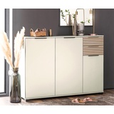 Tchibo - Schuhschrank »Alexa« - 142x35x105,5cm - schwarz - Holz / Metall / Kunststoff