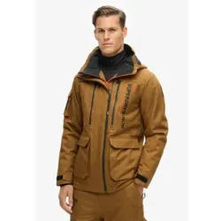Superdry für Herren. MS110176A Skijacke Peak Rescue braun (XL), Sportlich, Schnee, Elastan, Nachhaltig