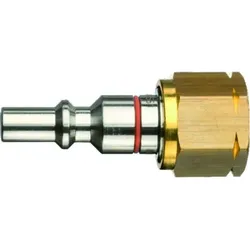 Schlauchkupplung Stift Sauerstoff 6,3mm BW